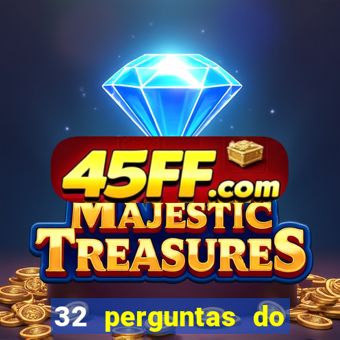 32 perguntas do livro do destino